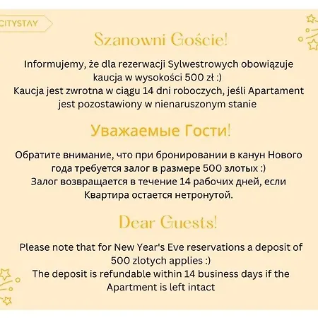 Citystay Narutowicza Apartament Łódź